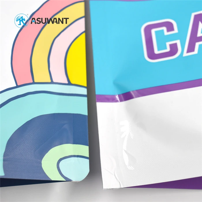Plastic Top Open Child Proof Zipper Bags Matte Finish With Three Standard Sizes