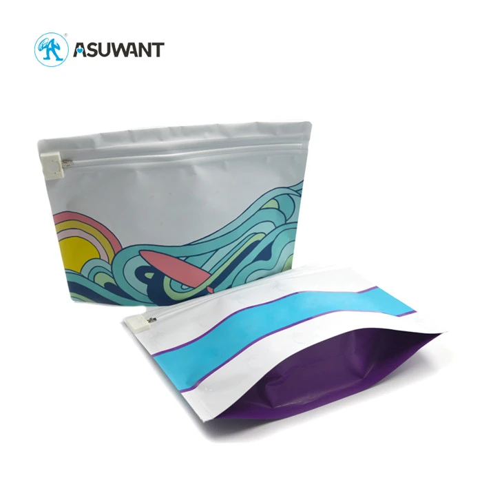 Plastic Top Open Child Proof Zipper Bags Matte Finish With Three Standard Sizes